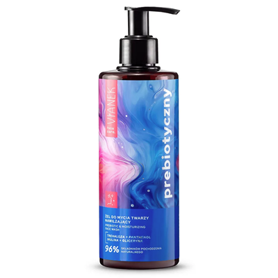 VIANEK Prebiotyczny żel do mycia twarzy nawilżający z trehalozą 300ml SYLVECO
