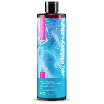 VIANEK Prebiotyczny płyn micelarny z kwasem salicylowym 400ml SYLVECO