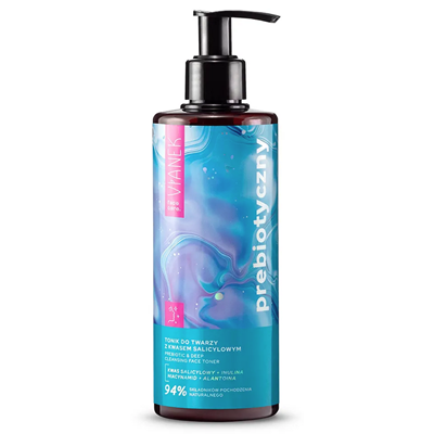 VIANEK Prebiotyczny tonik do twarzy z kwasem salicylowym 300ml SYLVECO