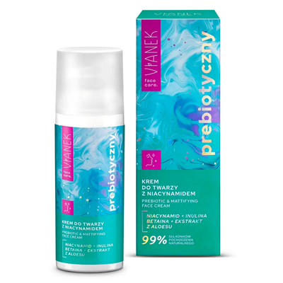 VIANEK Prebiotyczny krem do twarzy z niacynamidem 50ml SYLVECO