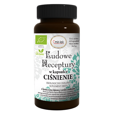 LUDOWE RECEPTURY ciśnienie BIO 60 kapsułek MIR-LEK