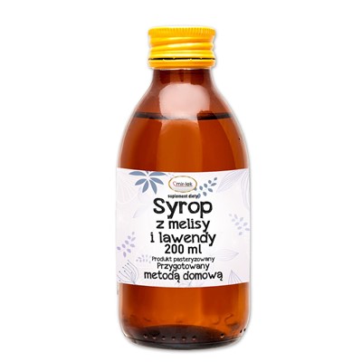 Syrop z melisy i lawendy 200ml MIR-LEK