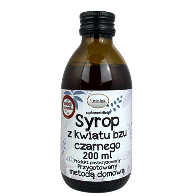 Syrop z kwiatu bzu czarnego 200ml MIR-LEK