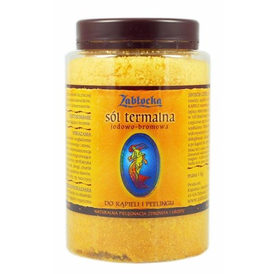 ZABŁOCKA Sól termalna jodowo-bromowa 1kg