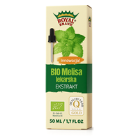 Ekstrakt z Melisy lekarskiej BIO 50ml ROYAL BRAND