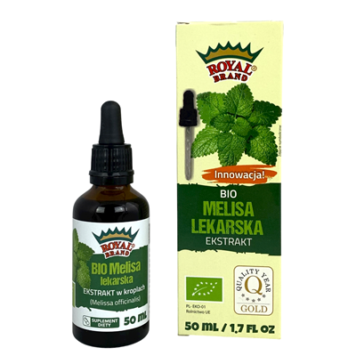 Ekstrakt z Melisy lekarskiej BIO 50ml ROYAL BRAND
