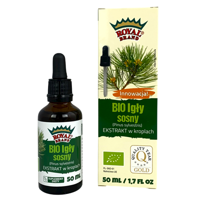 Ekstrakt z igieł sosny BIO 50ml ROYAL BRAND