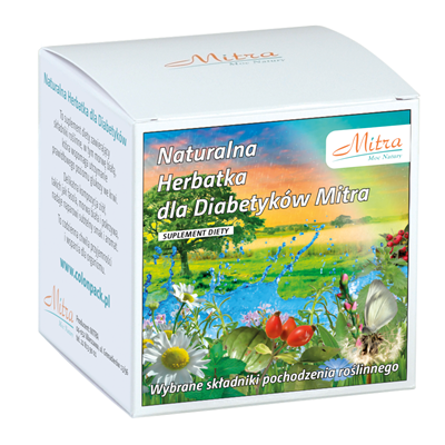 MITRA Naturalna herbatka dla diabetyków 30*2g