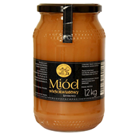 Miód kremowy wielokwiatowy 1,2kg SPECJAŁ Z PASIEKI