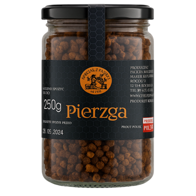 Pierzga czysta (sucha) 250g SPECJAŁ Z PASIEKI