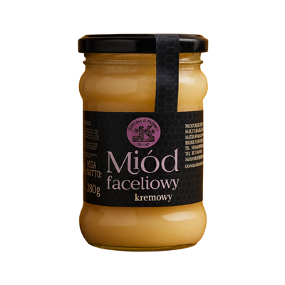 Miód kremowy faceliowy 380g SPECJAŁ Z PASIEKI