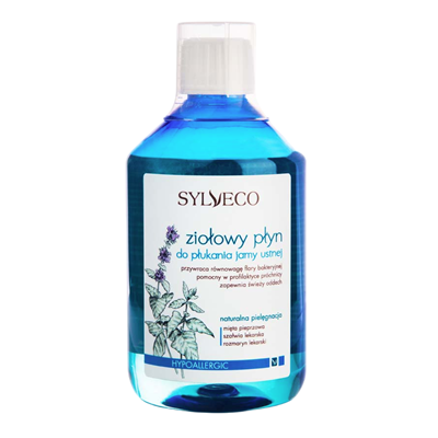 Płyn do płukania jamy ustnej ziołowy 500ml SYLVECO