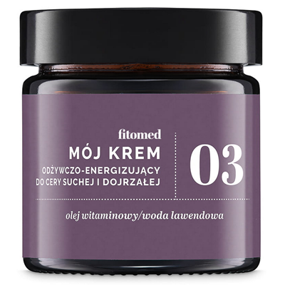 Mój krem 03 odżywczo-energizujący do cery suchej i dojrzałej 55g FITOMED