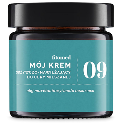 Mój krem 09 odżywczo-nawilżający do cery mieszanej 55g FITOMED