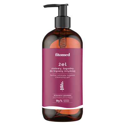 Żel ziołowy do higieny intymnej mydlnica lekarska 500g FITOMED