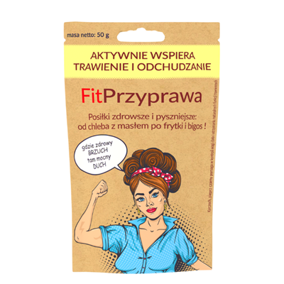 FIT PRZYPRAWA wspiera trawienie i odchudzanie 50g UNIPHAR