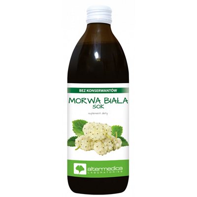 Morwa biała sok 500ml ALTER MEDICA