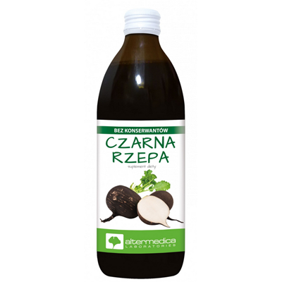 Czarna rzepa sok 500ml ALTER MEDICA