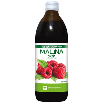 Malina sok 500ml ALTER MEDICA