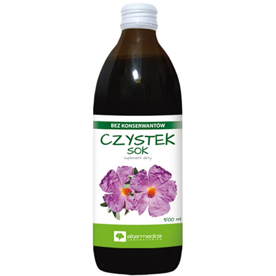 Czystek sok 500ml ALTER MEDICA