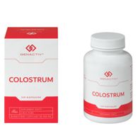 GENACTIV Colostrum kapsułki 200mg, 120 kaps. - bioaktywny liofilizat 2h