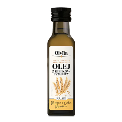 OLVITA Olej z kiełków pszenicy zimnotłoczony 100ml