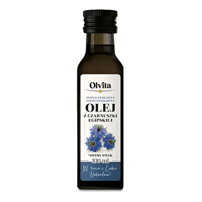 OLVITA Olej z czarnuszki zimnotłoczony 100ml (Egipt)