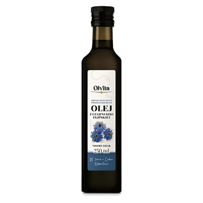 OLVITA Olej z czarnuszki zimnotłoczony 250ml (Egipt)