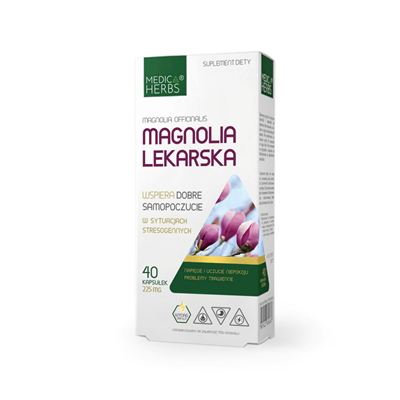 MEDICA HERBS Magnolia Lekarska 225mg, 40 kaps.