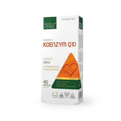 MEDICA HERBS Koenzym Q10 100mg, 40 kaps.