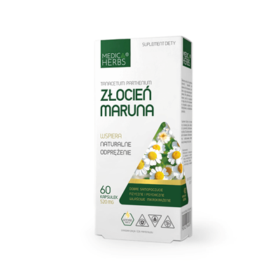 MEDICA HERBS Złocień Maruna 520mg, 60 kaps.