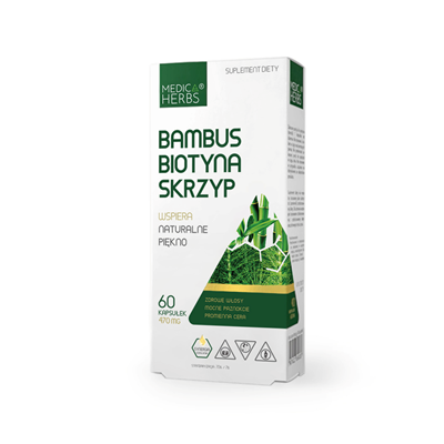 MEDICA HERBS Bambus, Biotyna, Skrzyp 60 kaps.