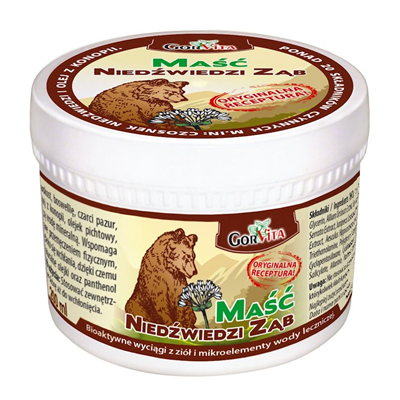 GORVITA Maść Niedźwiedzi Ząb 200ml