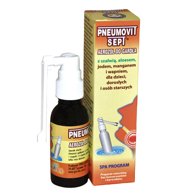 GORVITA Pneumovit sept aerozol do gardła 35ml