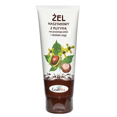 GORVITA Żel kasztanowy z rutyną 200ml