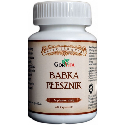 GORVITA Babka płesznik 60 kaps.