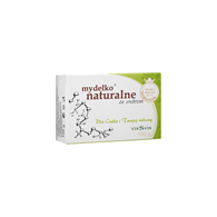 Mydełko naturalne ze srebrem w kostce 100g VINSVIN