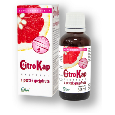 Citrokap ekstrakt z pestek grejpfruta 50ml FLOS