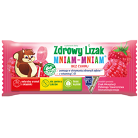 Zdrowy lizak Mniam-Mniam bez cukru malina 1 szt. STARPHARMA