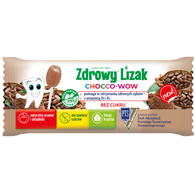 Zdrowy lizak Chocco-Wow bez cukru kakao 1 szt. STARPHARMA