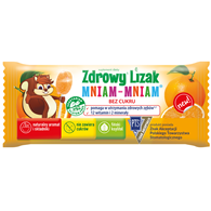 Zdrowy lizak Mniam-Mniam bez cukru pomarańcza 1 szt. STARPHARMA