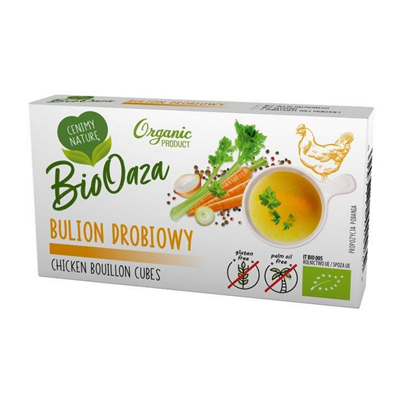 BIO OAZA Kostka rosołowa drobiowa BIO 66g