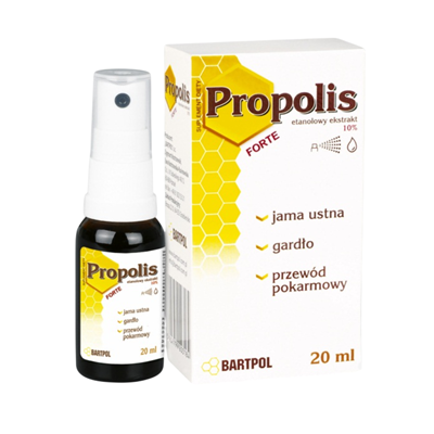 Propolis etanolowy ekstrakt 10% 20ml BARTPOL