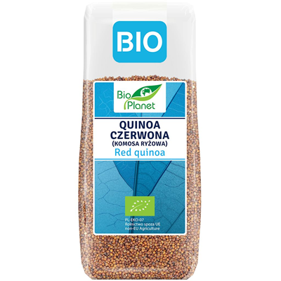 BIO PLANET Quinoa czerwona (komosa ryżowa) BIO 250g