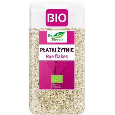 BIO PLANET Płatki żytnie BIO 300g