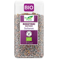 BIO PLANET Rodzynki sułtanki bezglutenowe BIO 400g