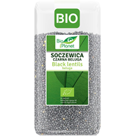 BIO PLANET Soczewica czarna beluga BIO 400g