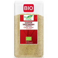 BIO PLANET Cukier trzcinowy brązowy Demerara BIO 500g