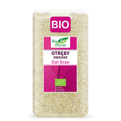 BIO PLANET Otręby owsiane BIO 300g