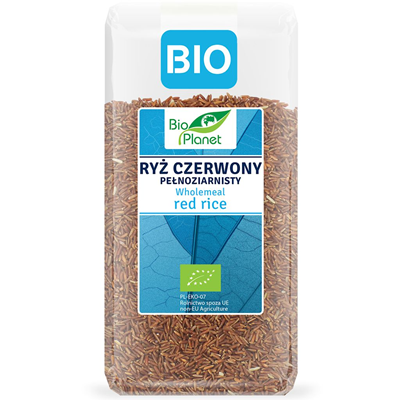 BIO PLANET Ryż czerwony pełnoziarnisty BIO 400g